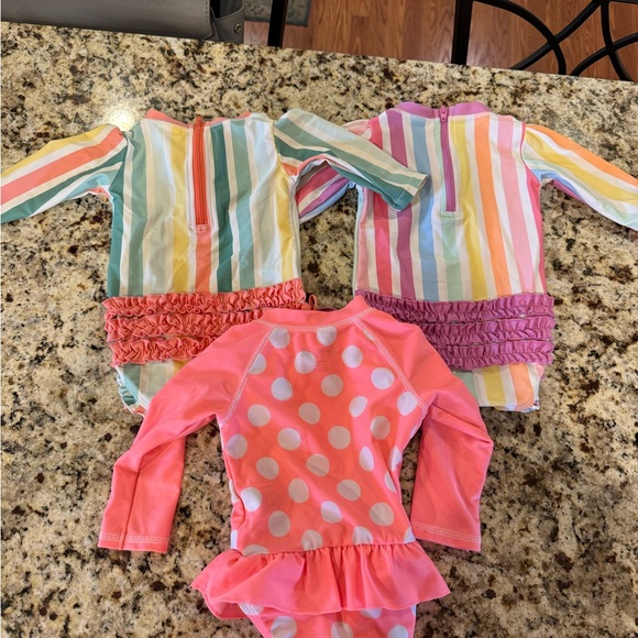 Baby Girls Ruffle Butts Swim Bundle - Picture 2 of 2